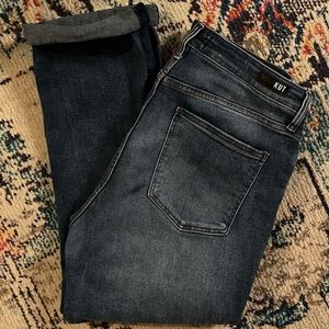 Rachael High Rise Fab Ab Mom Jeans (Kinetic Wash)